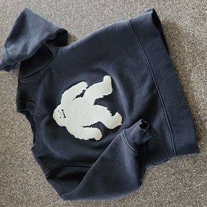 Hanna Andersson Sweatshirt 110 Size US 5 Yeti Abominable Snowman